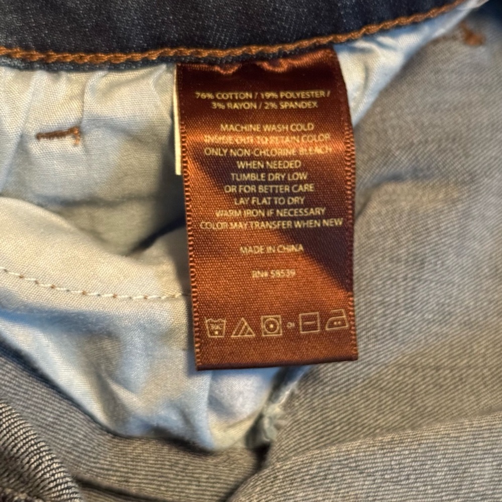 Kut from the Kloth Blue Straight Leg Jeans - Picture 3 of 5